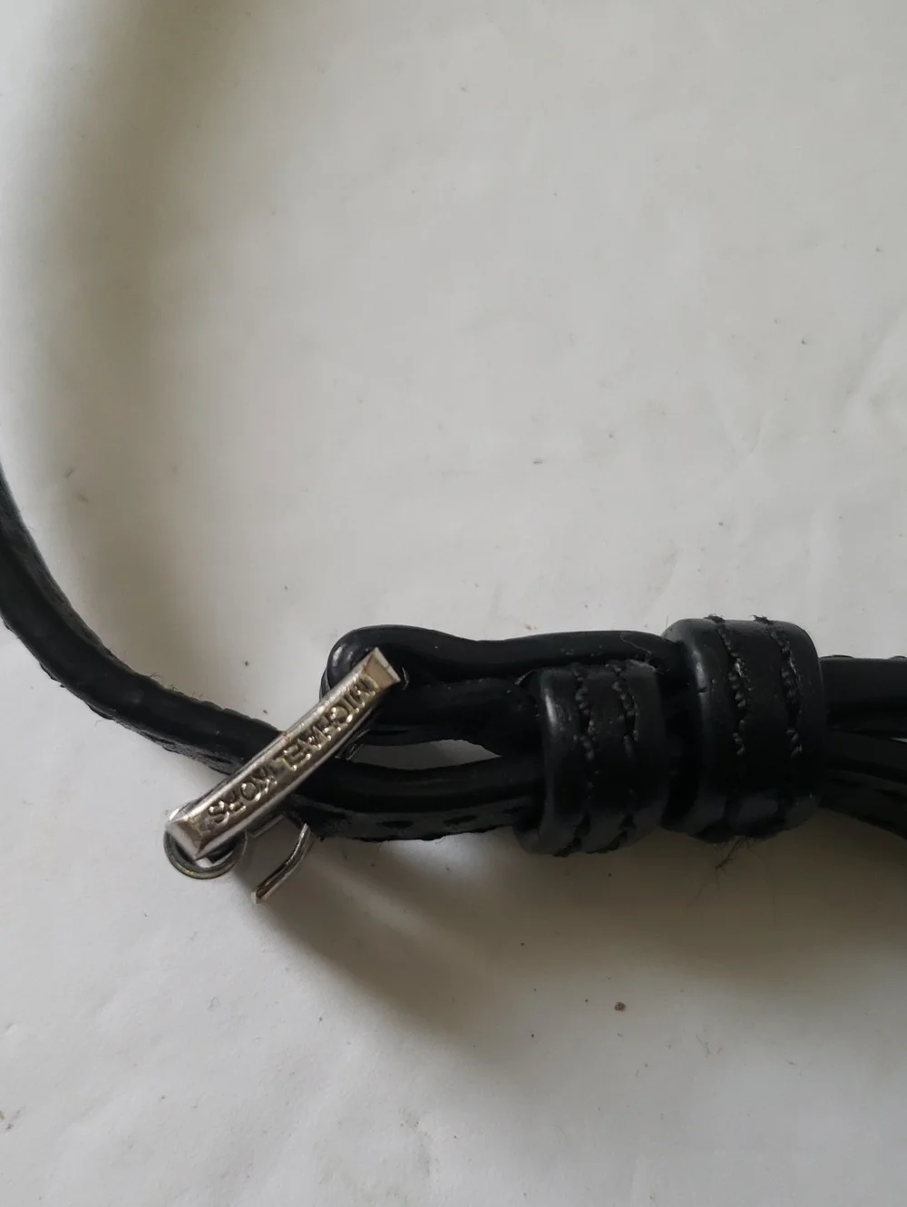 Michael Kors Black Monogram Crossbody Bag